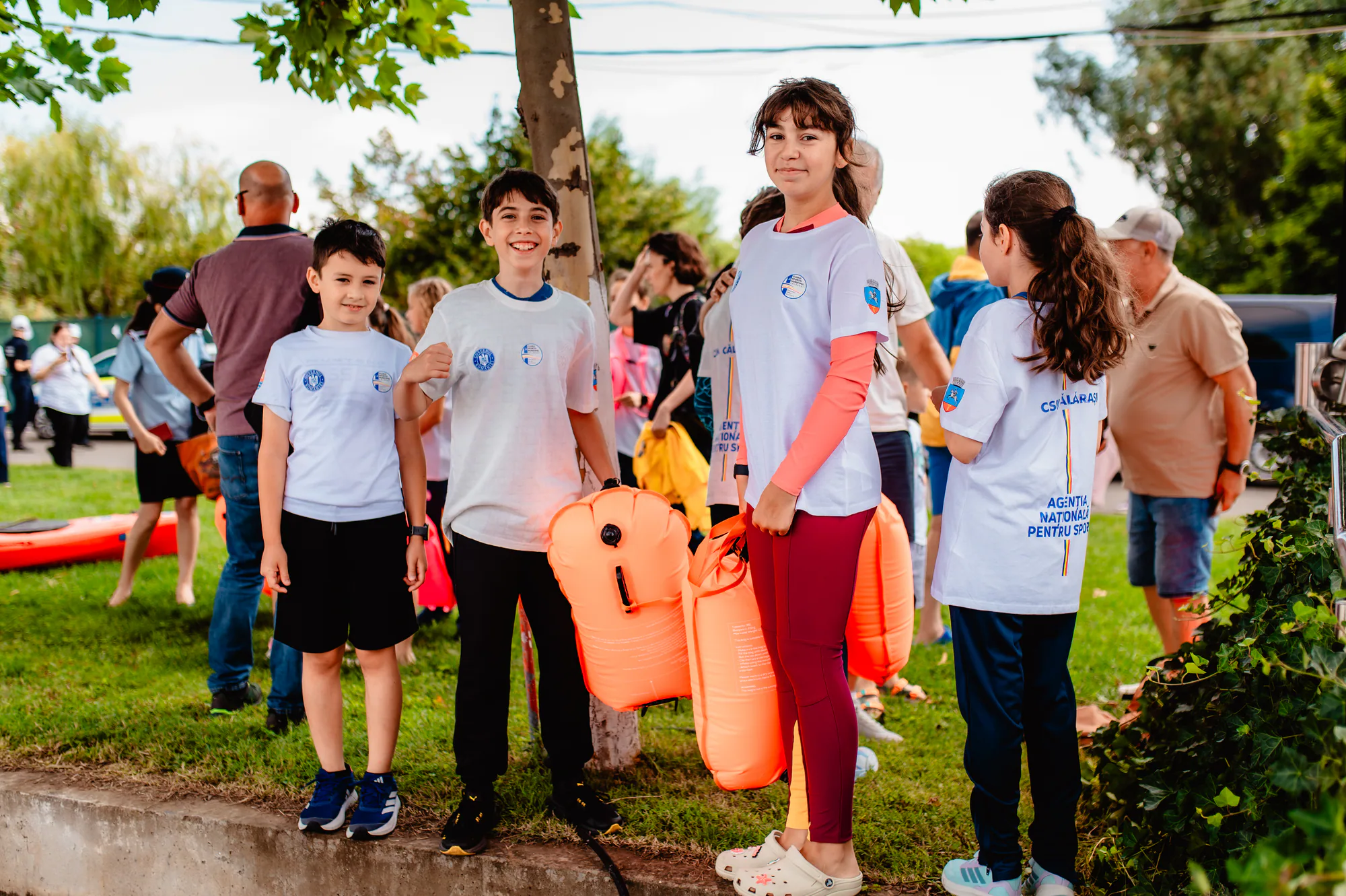 Comunitatea Swim4Dreams în prima zi a evenimentului — selecția 1 din 8