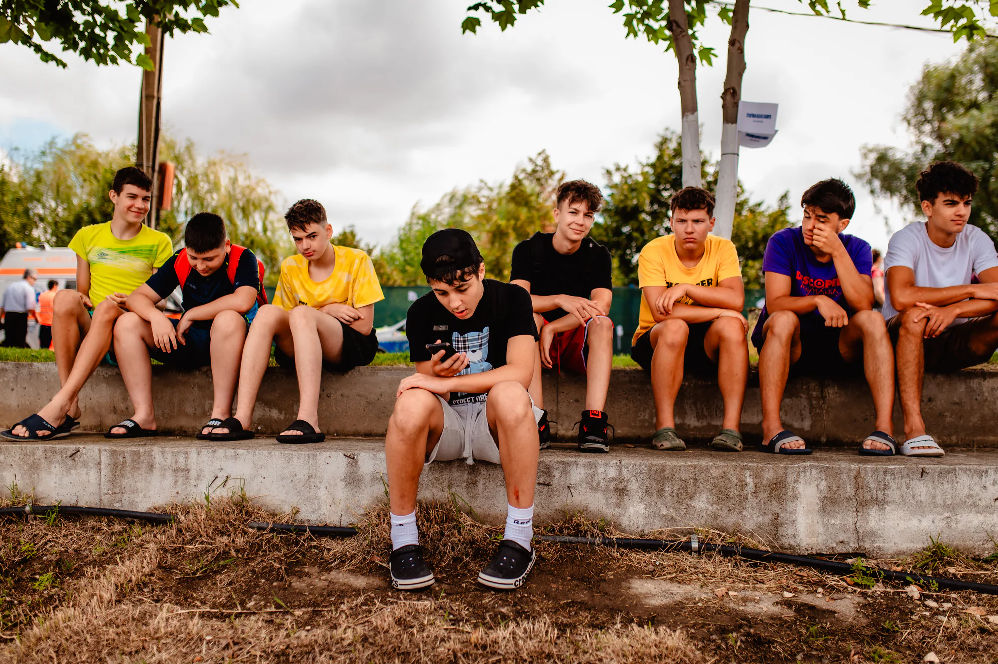 Comunitatea Swim4Dreams în prima zi a evenimentului — selecția 3 din 8